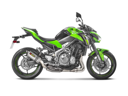Optionele Akrapovič Uitlaat Accessoires - Kawasaki Z900 2017-2024 | Z900 (A2) 2018-2024 - Heat Shield (Carbon) - Motor Accessoires