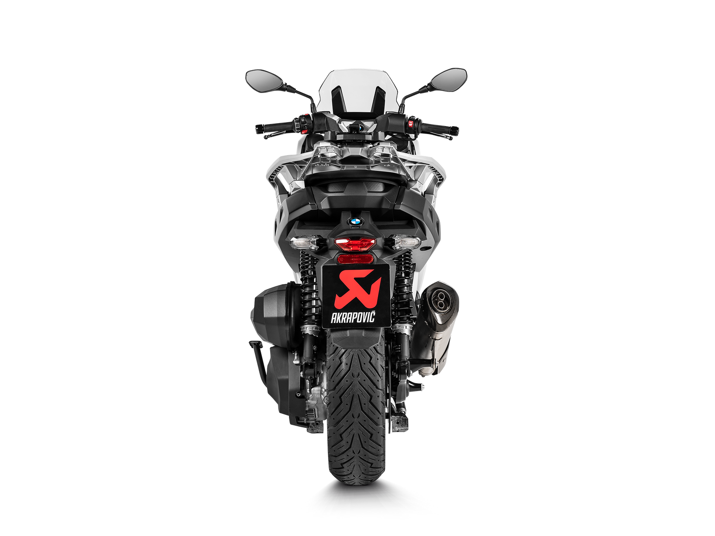 Akrapovič Uitlaat - BMW C 400 X / GT 2018-2020 - Slip-On Line (Titanium)
