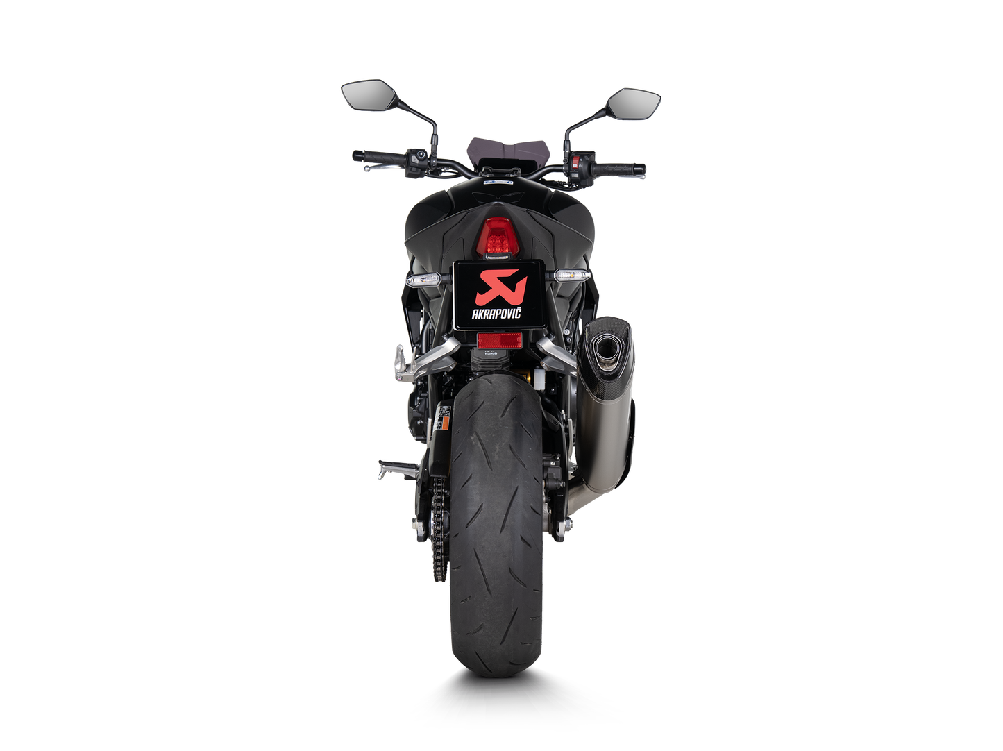 Akrapovič Uitlaat - Honda CB1000 Hornet SP 2025-2026 - Slip-On Line (Titanium) - Motor Accessoires