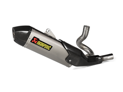 Optionele Akrapovič Uitlaat Accessoires - Ducati DesertX 2022-2024 | Monster 2021-2024 - Optional Link Pipe/Collector (SS) - Motor Accessoires