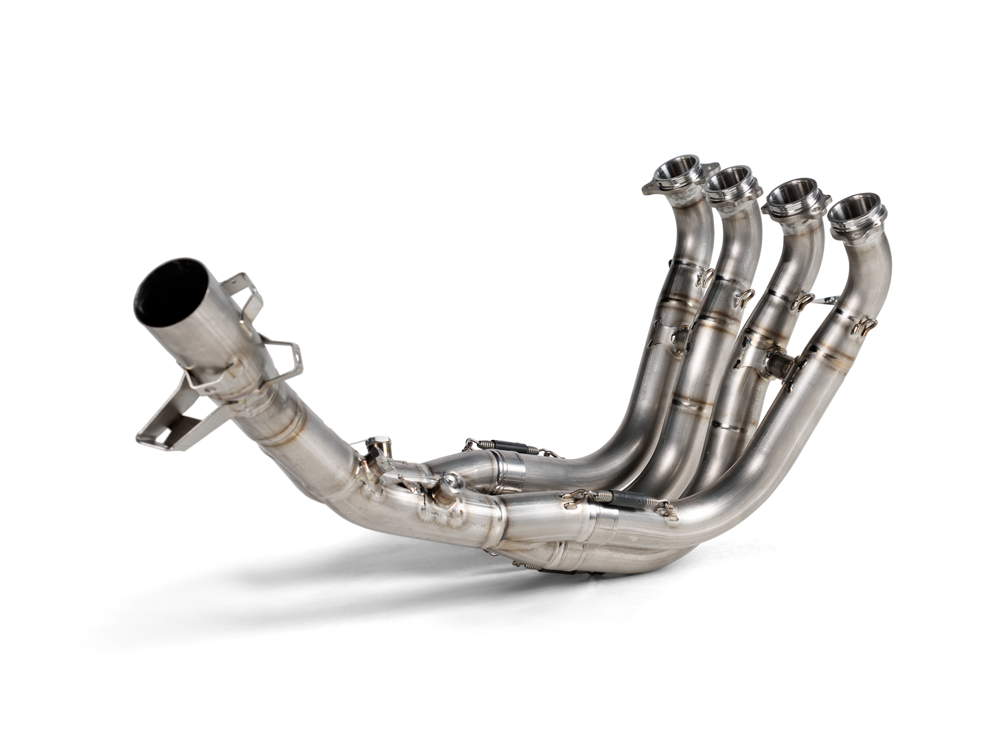 Akrapovič Uitlaat Voorbocht - BMW S 1000 XR / M 1000 XR 2020-2026 - Optional Header (Titanium) - Motor Accessoires