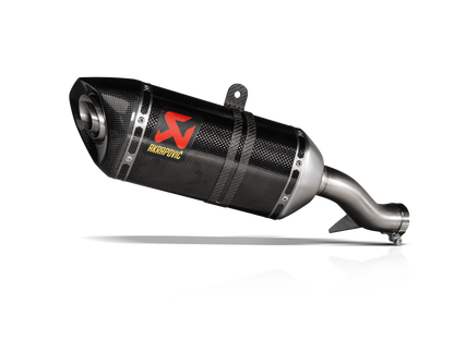 Akrapovič Uitlaat - Honda CB400/500X 2020-2024 & meer - Slip-On Line (Carbon)