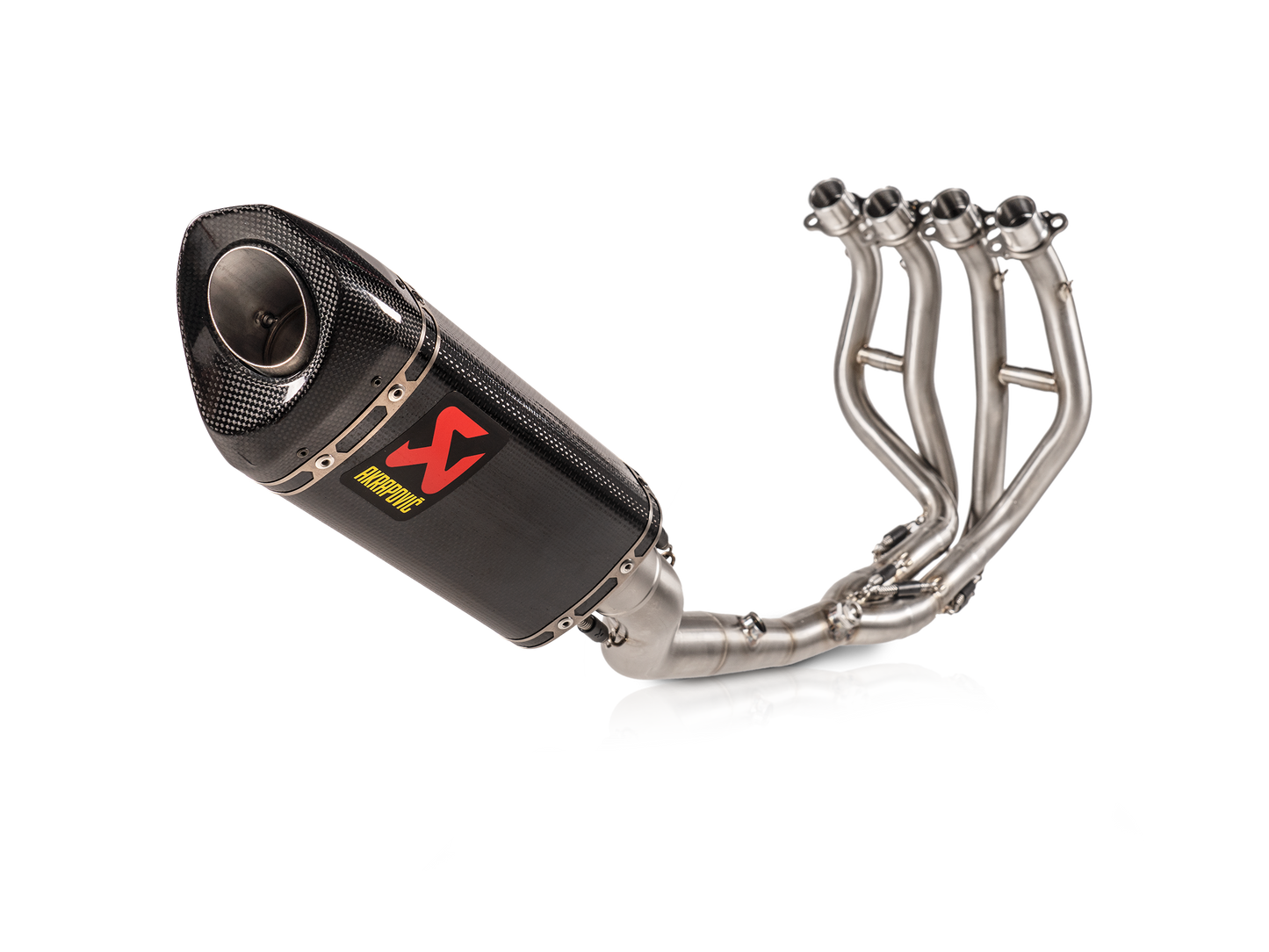 Akrapovič Uitlaat - Kawasaki Ninja ZX-25R 2020-2026 | Ninja ZX-4R 2023-2026 - Racing Line (Carbon) - Motor Accessoires