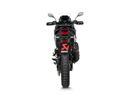 Akrapovič Uitlaat - Honda CRF1100L Africa Twin 2024-2026 | CRF1100L Africa Twin Adventure Sports 2024-2026 - Slip-On Line (Titanium) - Motor Accessoires