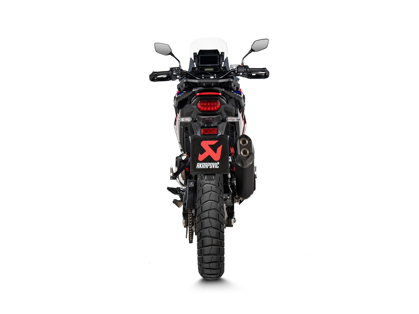 Akrapovič Uitlaat - Honda CRF1100L Africa Twin 202 & meer - Slip-On Line (Titanium)