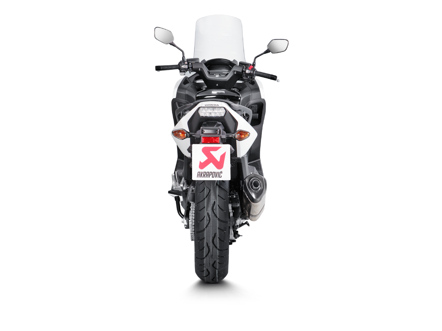 Akrapovič Uitlaat - Honda Integra 2012-2020 | NC700 / NC750S 2012-2020 | NC700/ NC750X 2012-2020 - Slip-On Line (Titanium) Integra - Motor Accessoires