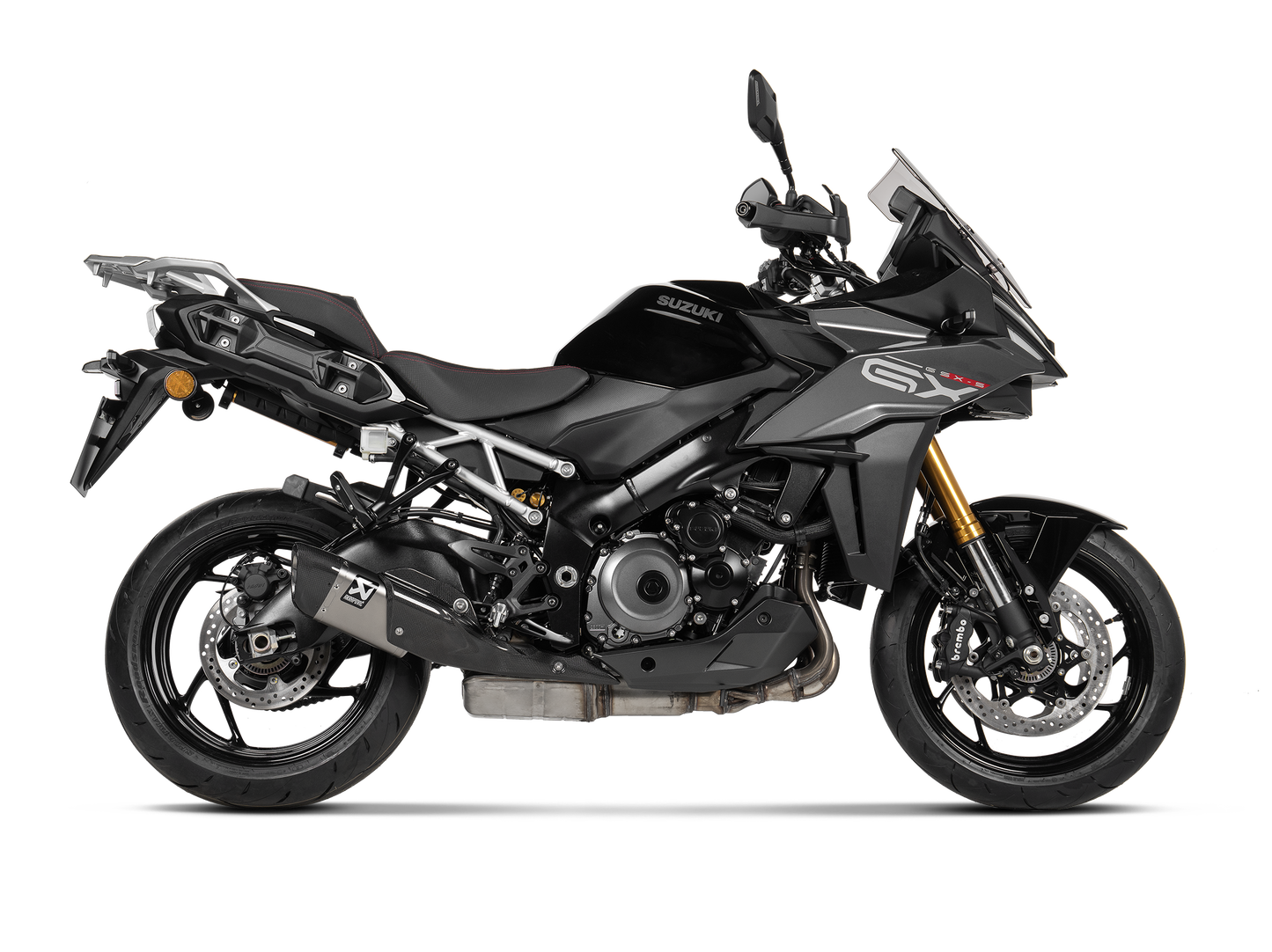 Akrapovič Uitlaat - Suzuki GSX-S1000 / 1000GT / 95 & meer - Slip-On Line (Titanium)