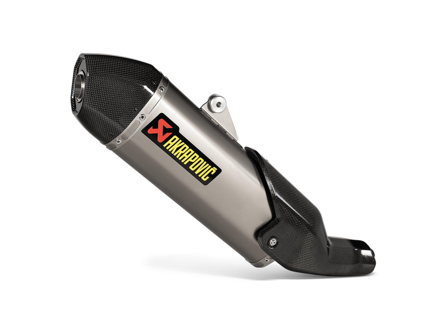 Akrapovič Uitlaat - Ducati DesertX 2022-2024 - Slip-On Line (Titanium) - Motor Accessoires