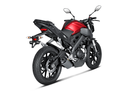 Akrapovič Uitlaat - Yamaha MT-125 2014-2019 | R125 2014-2018 - Racing Line (Titanium) - Motor Accessoires