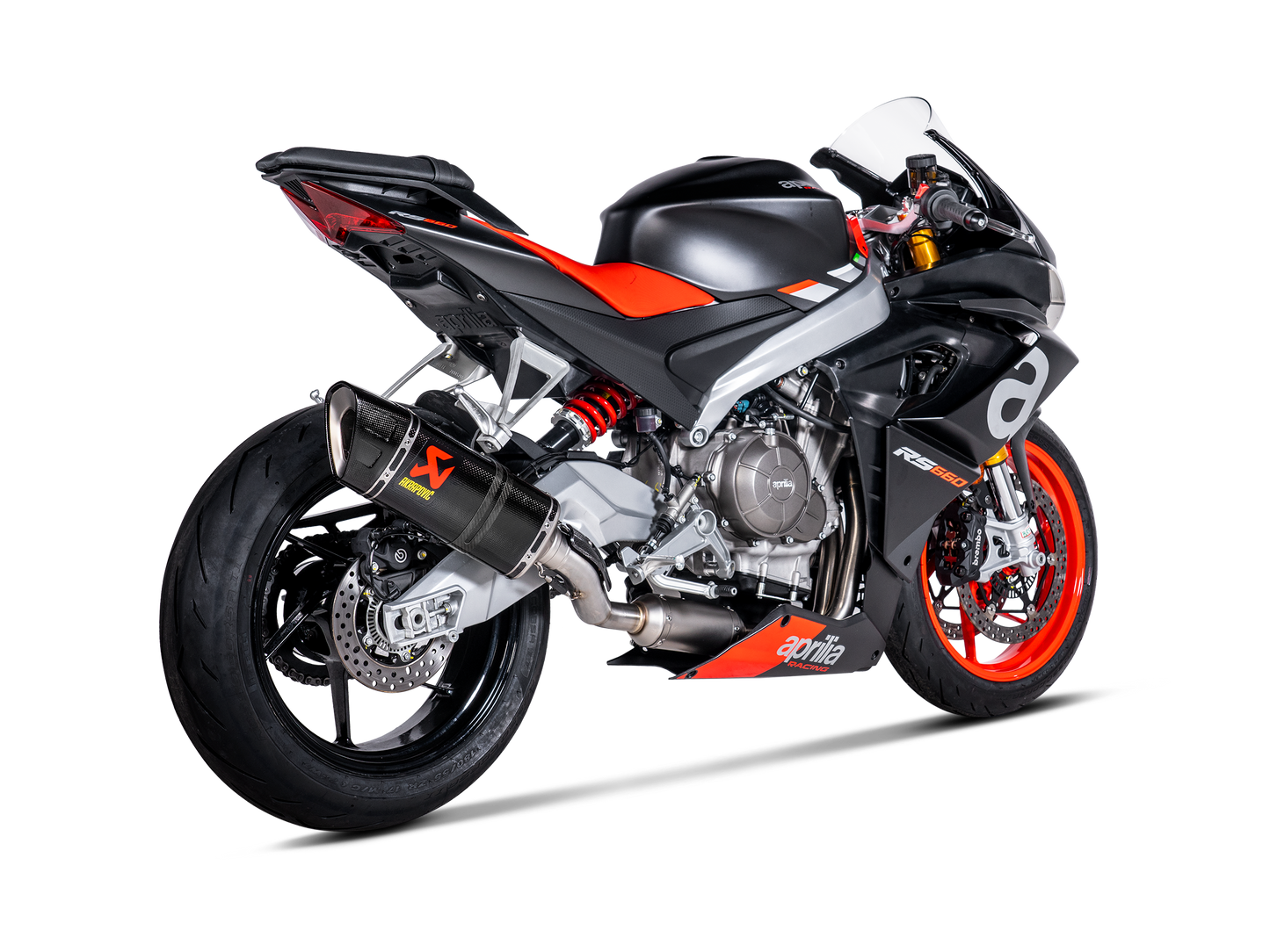 Akrapovič Uitlaat - Aprilia RS 660 2021-2025 | Tuono 660 2021-2026 - Racing Line (Carbon) - Motor Accessoires