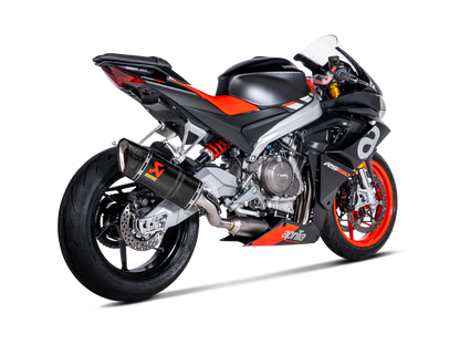 Akrapovič Uitlaat - Aprilia RS 660 2021-2025 | Tuono 660 2021-2026 - Racing Line (Carbon) - Motor Accessoires