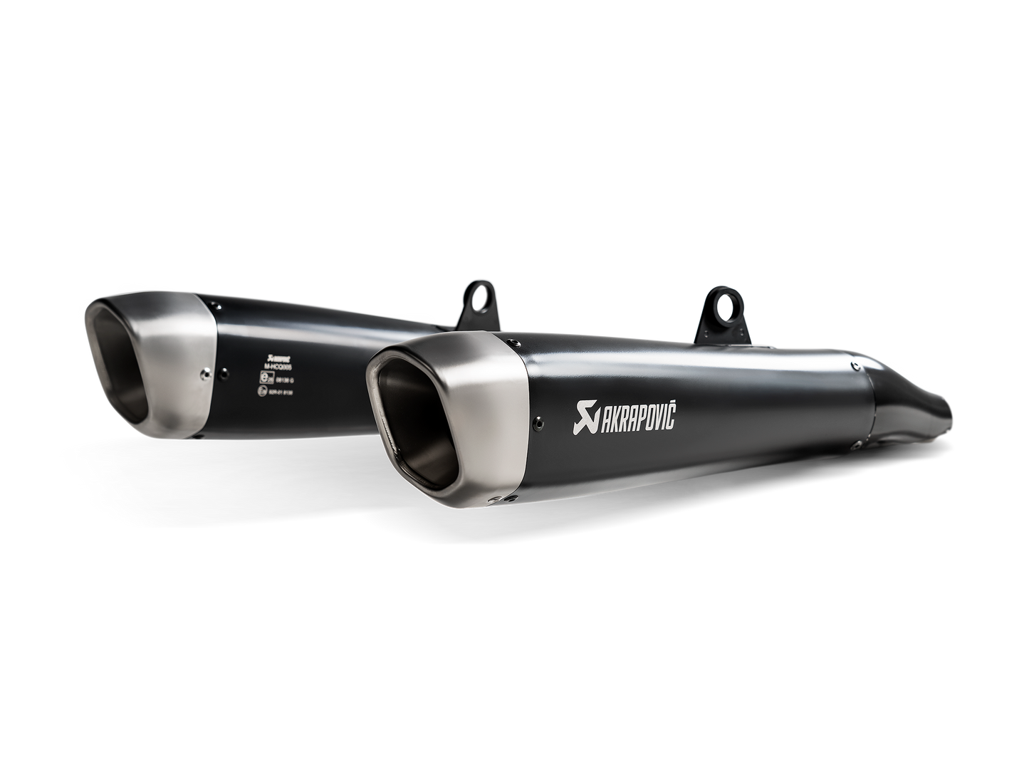 Akrapovič Uitlaat - Triumph Street Twin 2016-2020 - Slip-On Line (Titanium) - Motor Accessoires