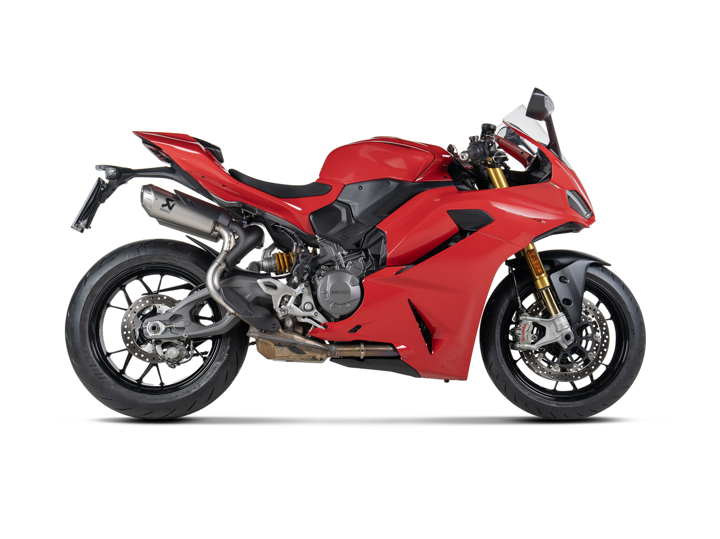 Akrapovič Uitlaat - Ducati Panigale / Streetfighte & meer - Slip-On Line (Titanium)