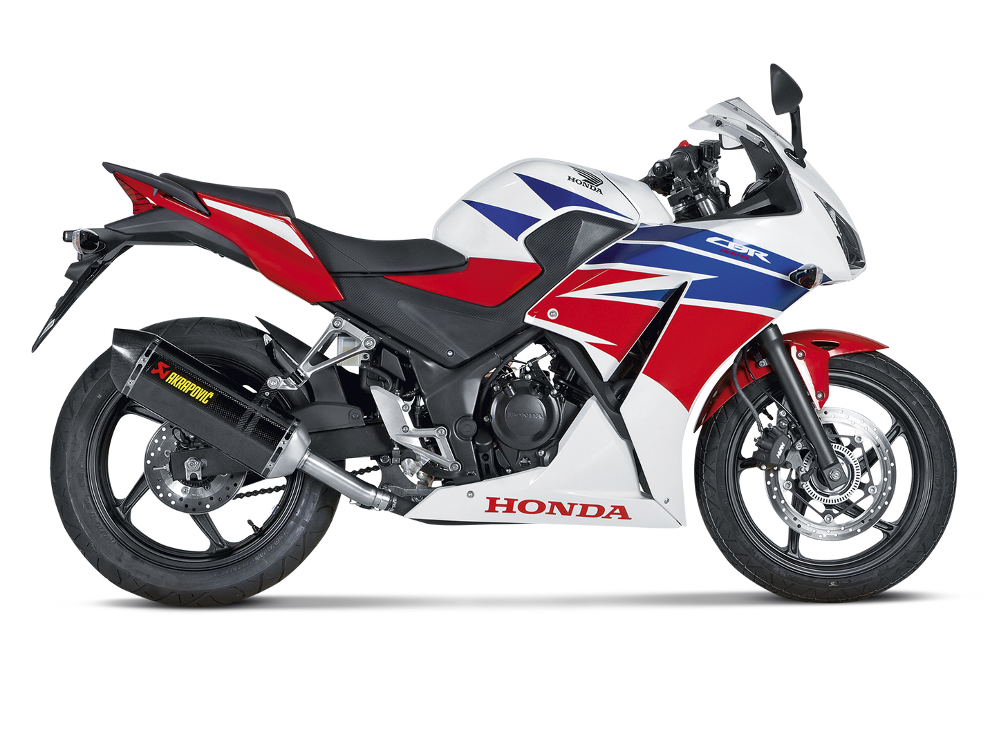Akrapovič Uitlaat - Honda CBR300R 2014-2016 - Slip-On Line (Carbon) - Motor Accessoires