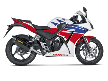 Akrapovič Uitlaat - Honda CBR300R 2014-2016 - Slip-On Line (Carbon) - Motor Accessoires
