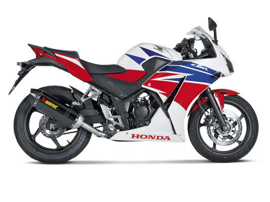 Akrapovič Uitlaat - Honda CBR300R 2014-2016 - Slip-On Line (Carbon)
