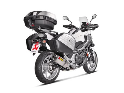 Akrapovic Uitlaat - Motor Accessoires - Honda NC700 / NC750X - 2012 t/m 2020 - Slip-On Line (Titanium)
