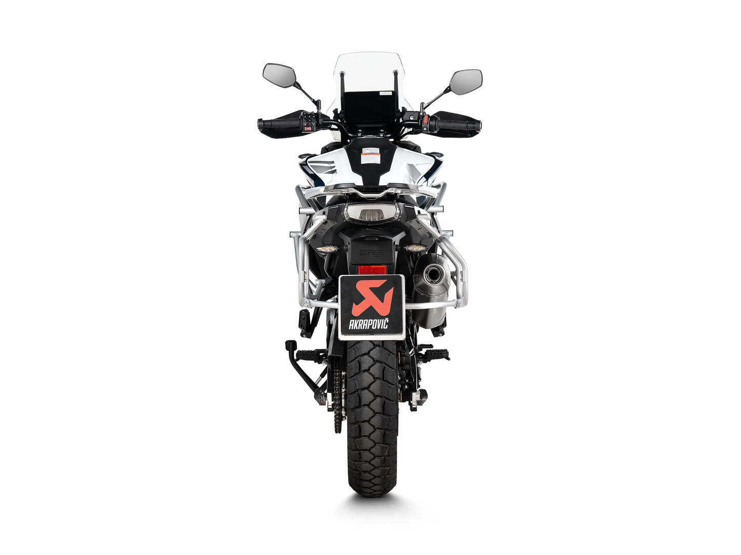 Akrapovič Uitlaat - CFMOTO 800MT 2024-2026 - Slip-On Line (Titanium)