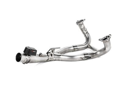 Akrapovič Uitlaat Voorbocht - BMW R 1250 GS / ADVENTURE 2019-2023 | R 1250 R 2019-2024 | R 1250 RS 2019-2023 | R 1250 RT 2019-2023 - Optional Header (Titanium) - Motor Accessoires