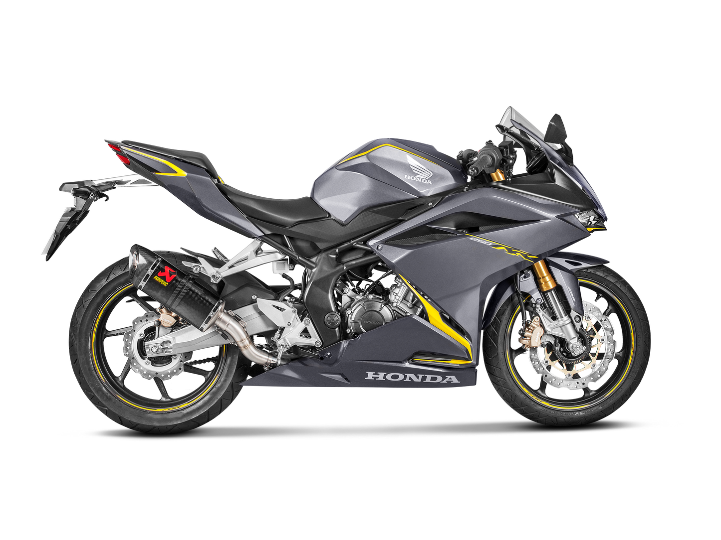 Akrapovič Uitlaat - Honda CBR250RR 2017-2026 - Slip-On Line (Carbon) - Motor Accessoires