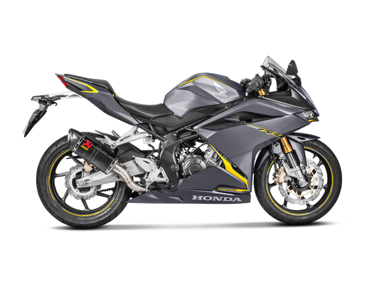 Akrapovič Uitlaat - Honda CBR250RR 2017-2026 - Slip-On Line (Carbon)
