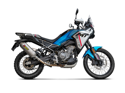 Akrapovič Uitlaat - CFMOTO 450MT 2024-2026 - Slip-On Line (Titanium)