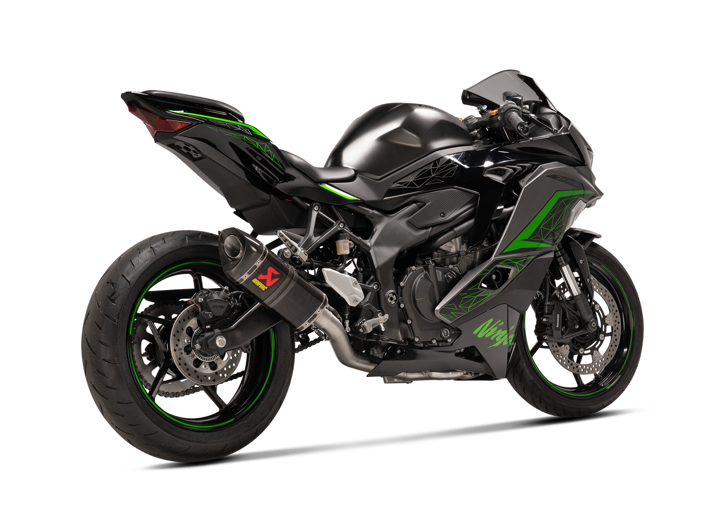 Akrapovič Uitlaat - Kawasaki Ninja ZX-25R 2020-202 & meer - Racing Line (Carbon)