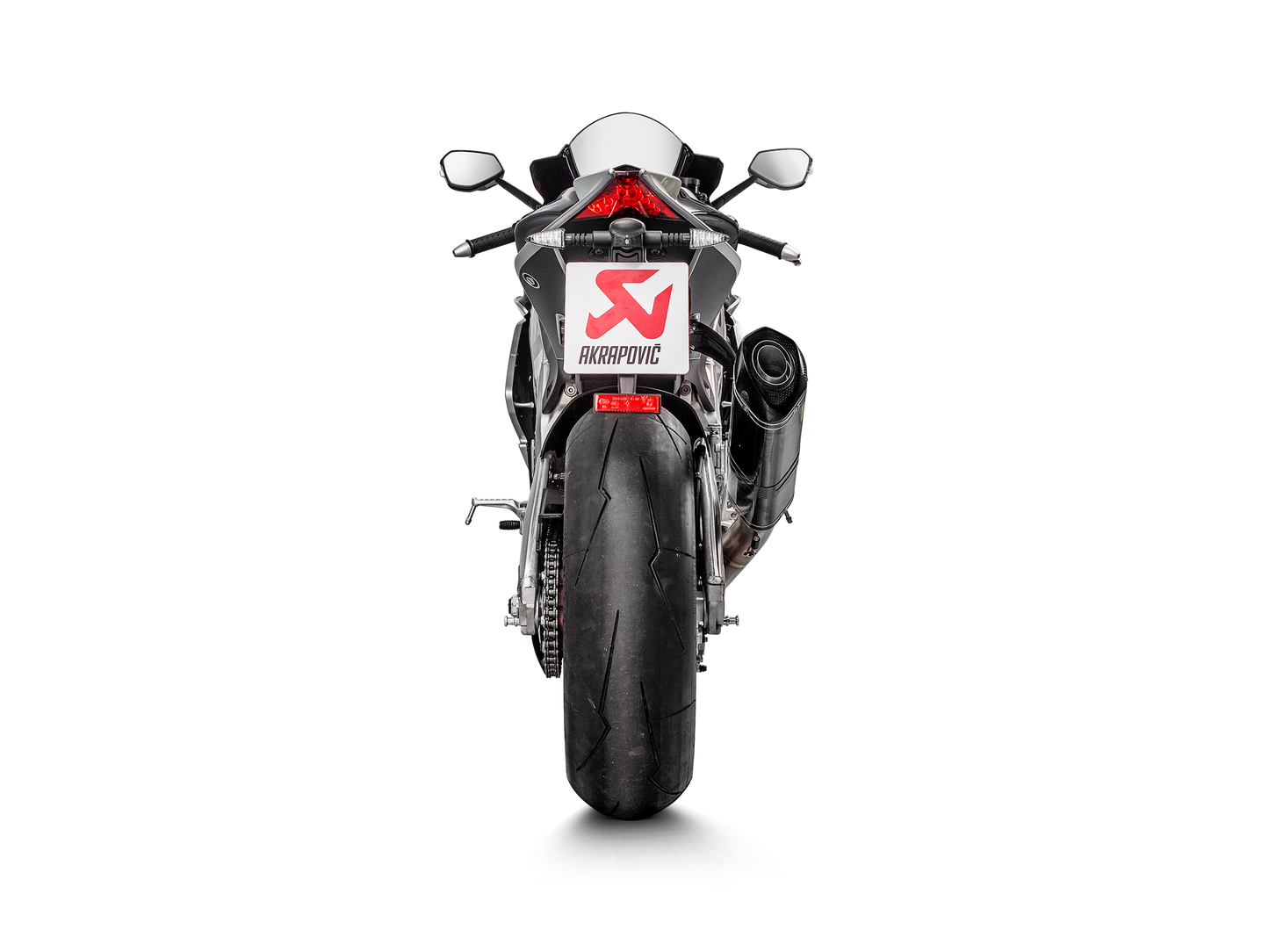 Akrapovič Uitlaat - Aprilia RSV4 2017-2020 | TUONO V4 2017-2020 - Slip-On Line (Carbon) - Motor Accessoires