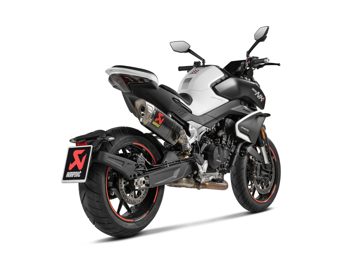 Akrapovič Uitlaat - CFMOTO 800NK 2023-2026 - Slip-On Line (Carbon)