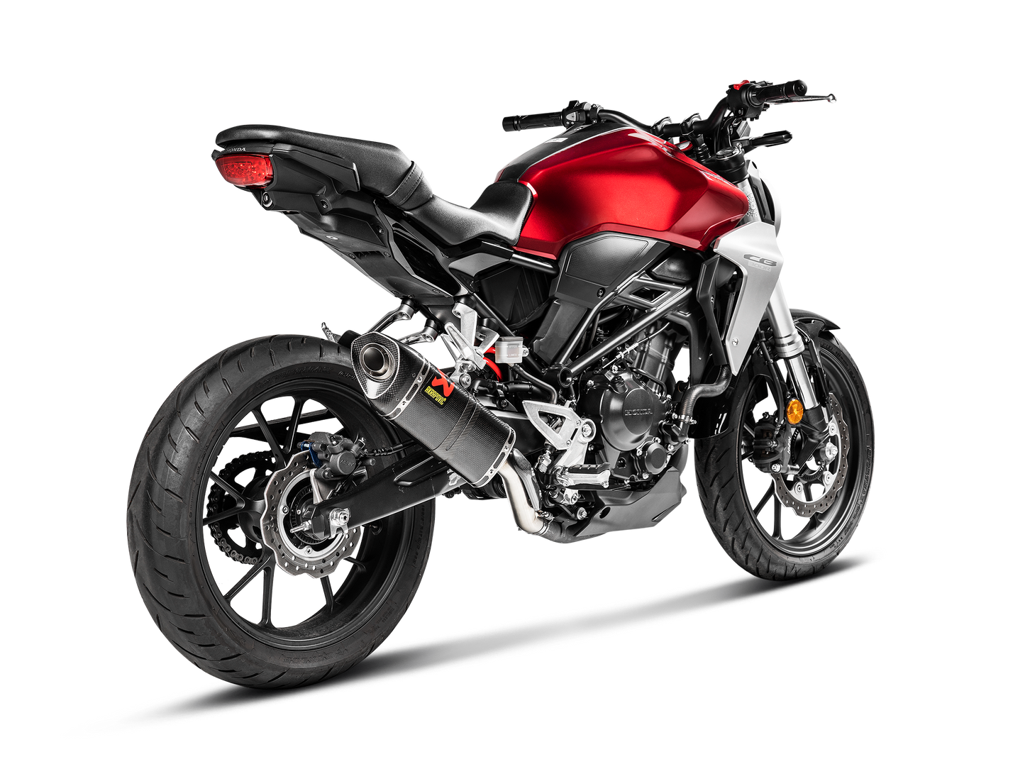 Akrapovič Uitlaat - Honda CB300R 2018-2020 - Slip-On Line (Carbon) - Motor Accessoires