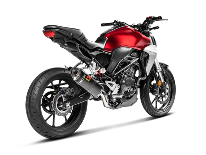 Akrapovič Uitlaat - Honda CB300R 2018-2020 - Slip-On Line (Carbon) - Motor Accessoires