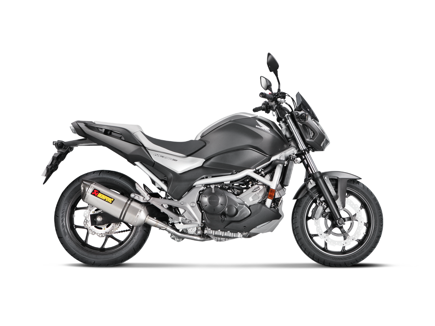 Akrapovič Uitlaat - Honda Integra 2012-2020 | NC700 / NC750S 2012-2020 | NC700/ NC750X 2012-2020 - Slip-On Line (Titanium) Integra - Motor Accessoires