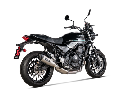 Akrapovič Uitlaat - Kawasaki Z650 RS 2022-2024 - Slip-On Line (Titanium) - Motor Accessoires