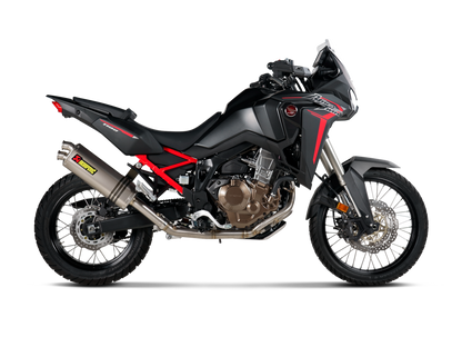 Akrapovic Uitlaat - Motor Accessoires - Honda CRF1100L Africa Twin - 2020 t/m 2026 - Racing Line (Titanium)
