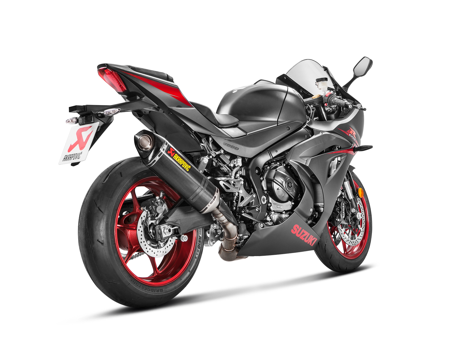 Akrapovič Uitlaat - Suzuki GSX-R1000R 2017-2025 - Slip-On Line (Carbon)