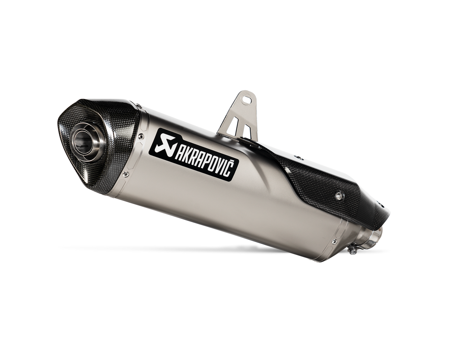 Akrapovič Uitlaat - Triumph Tiger 850 / 900 2020-2 & meer - Slip-On Line (Titanium)