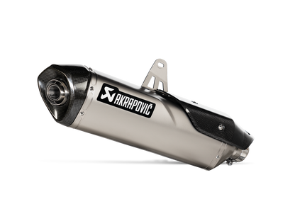 Akrapovič Uitlaat - Triumph Tiger 850 / 900 2020-2 & meer - Slip-On Line (Titanium)