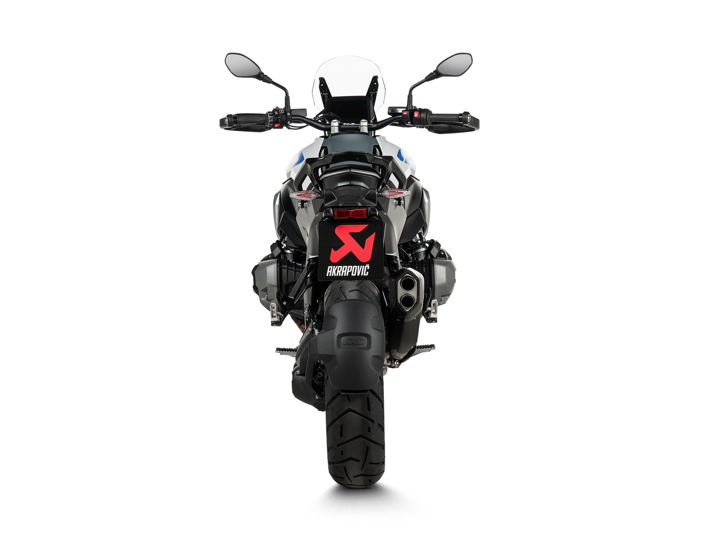 Akrapovič Uitlaat - BMW R 1300 GS / ADVENTURE 2024-2026 | R 1300 R / RS 2025-2026 - Slip-On Line (Titanium) - Motor Accessoires