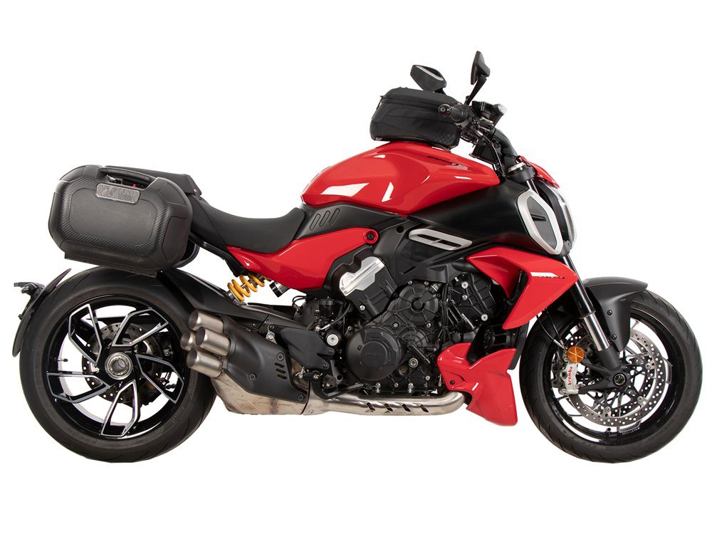C-Bow Tasdragers Zwart Hepco&Becker Ducati Diavel V4 '23-