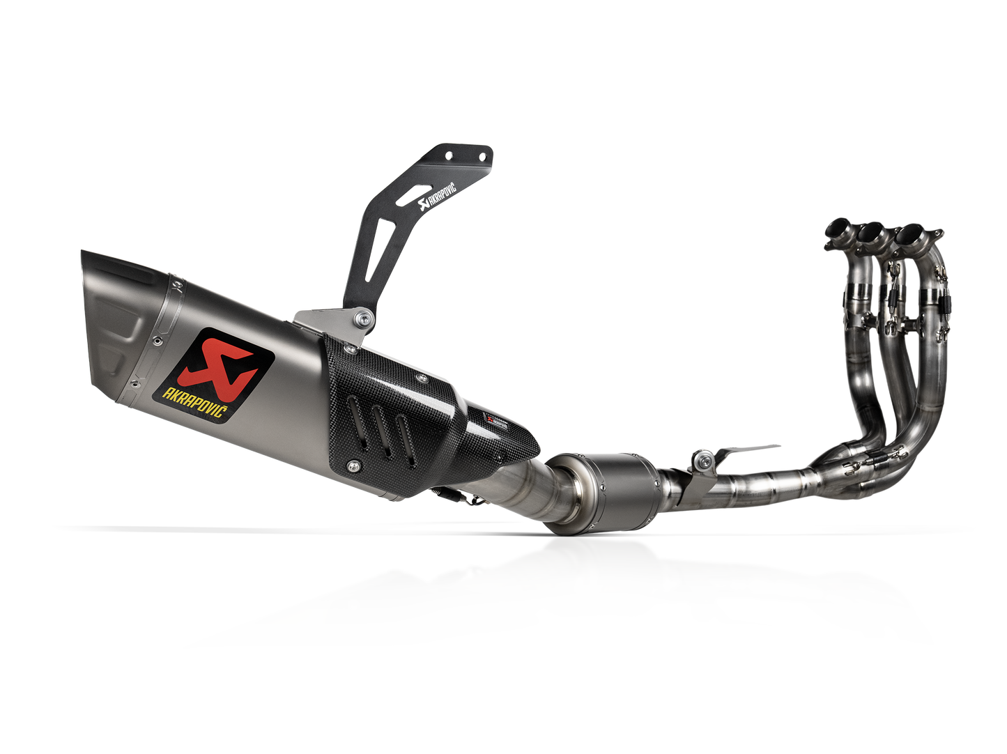 Akrapovič Uitlaat - Triumph Daytona 660 2024-2026 - Evolution Line (Titanium) - Motor Accessoires