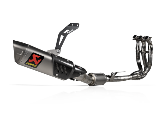 Akrapovič Uitlaat - Triumph Daytona 660 2024-2026 - Evolution Line (Titanium) - Motor Accessoires