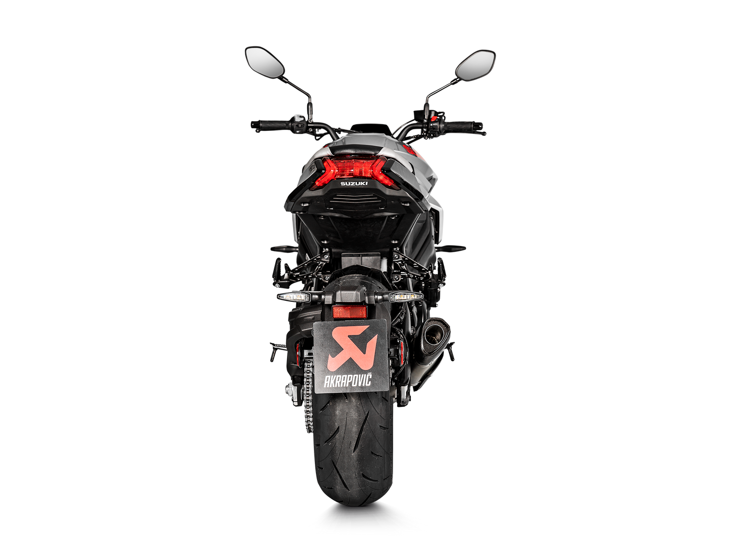 Akrapovič Uitlaat - Suzuki GSX-S1000 / 1000GT / 95 & meer - Slip-On Line (Titanium)