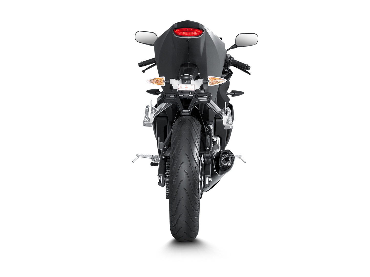 Akrapovič Uitlaat - Yamaha MT-125 2014-2019 & meer - Racing Line (Titanium)