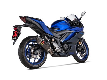 Akrapovič Uitlaat - Yamaha MT-03 2022-2026 | R3 2022-2026 - Slip-On Line (Carbon) - Motor Accessoires