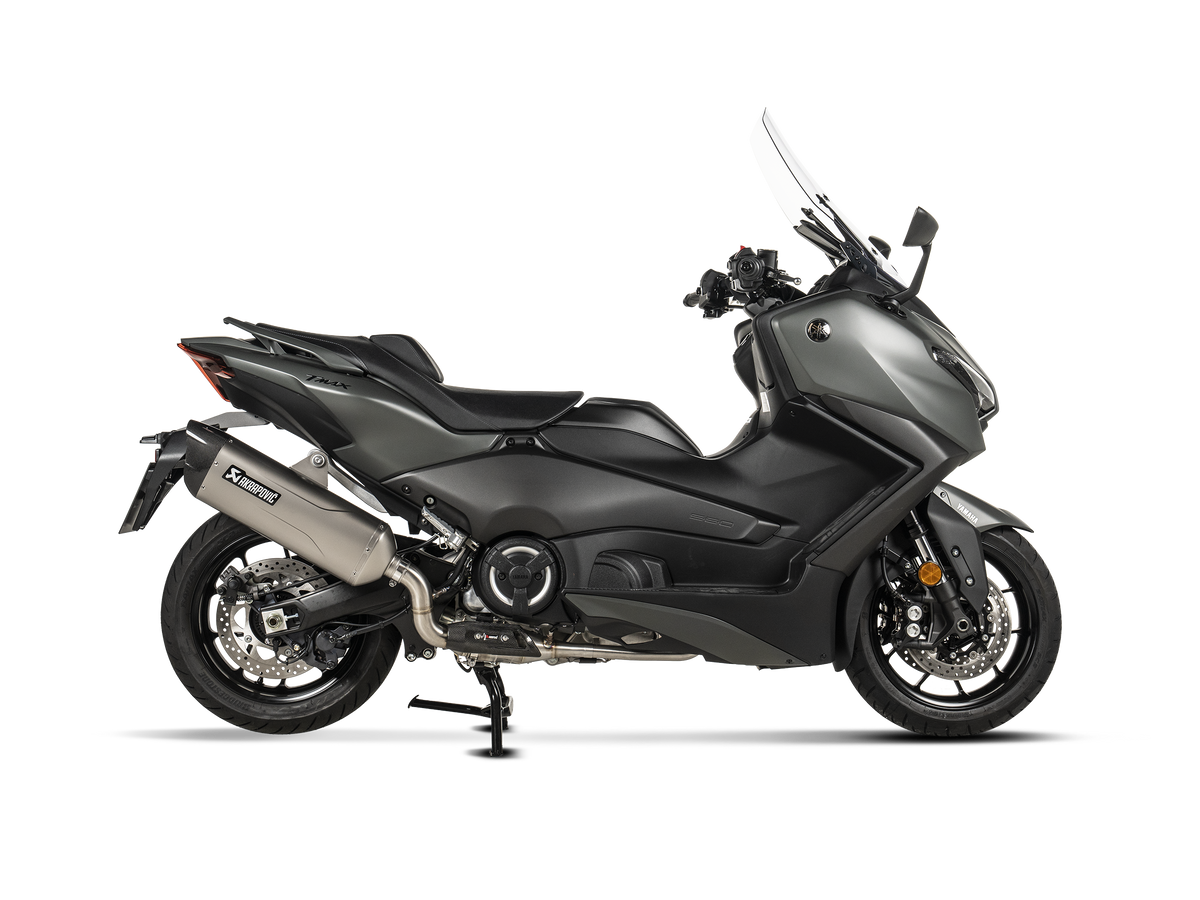 Akrapovič Uitlaat - Yamaha TMAX 2020-2026 - Racing Line (Titanium)