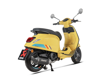 Akrapovič Uitlaat - Vespa Primavera 125 / S / Touring / Sprint 2024-2026 - Slip-On Line (SS) - Motor Accessoires