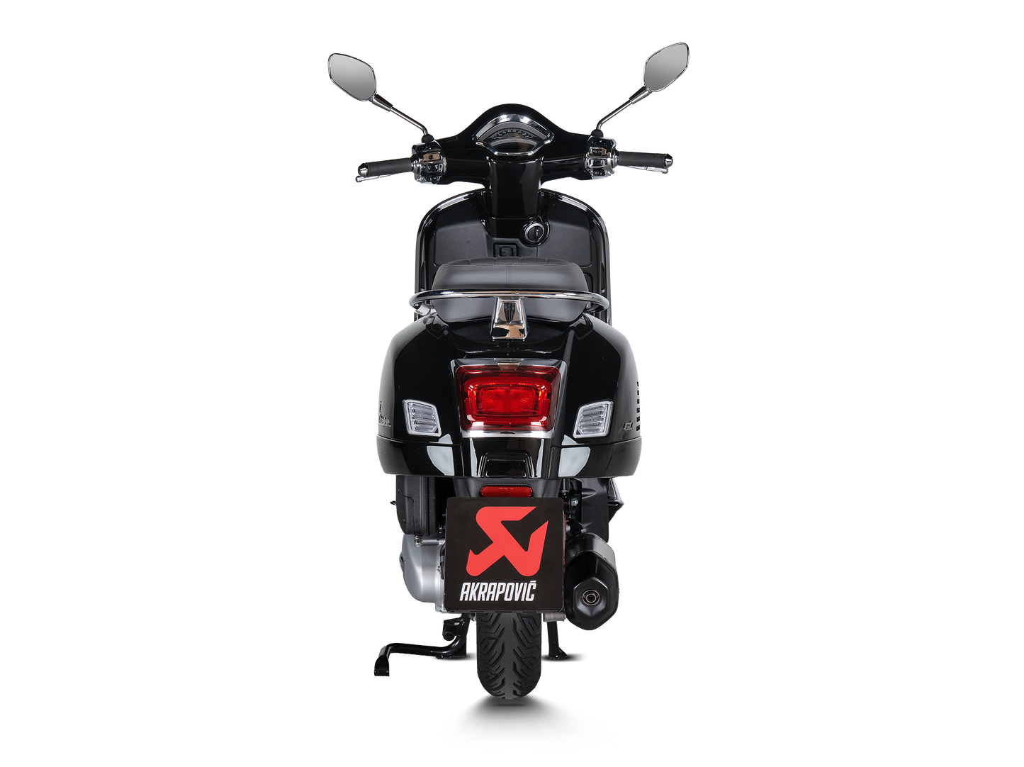Akrapovič Uitlaat - Vespa GTS 125 / Super / SuperSport / SuperTech 2024-2026 - Slip-On Line (SS) - Motor Accessoires