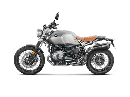 Optionele Akrapovič Uitlaat Accessoires - BMW R NINET 2021-2023 | R NINET Pure 2021-2023 | R NINET Racer 2021-2023 | R NINET Scrambler 2021-2023 | R NINET Urban G/S 2021-2023 - Link Pipe (Titanium) - Motor Accessoires