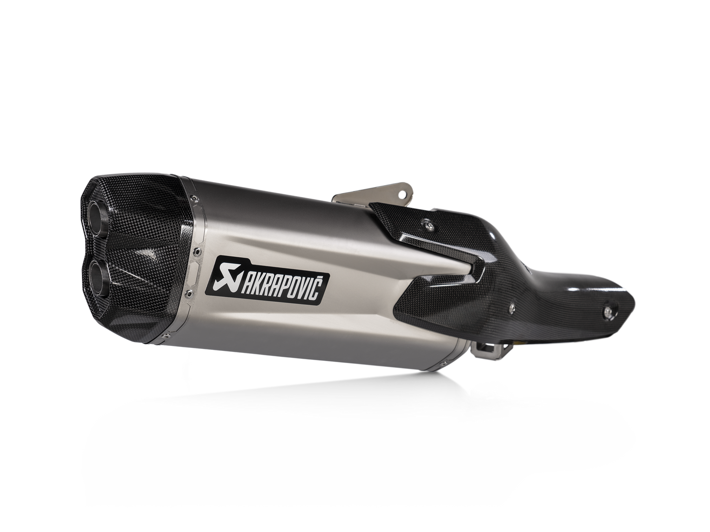 Akrapovič Uitlaat - Honda NT1100 2022-2026 - Slip-On Line (Titanium) - Motor Accessoires