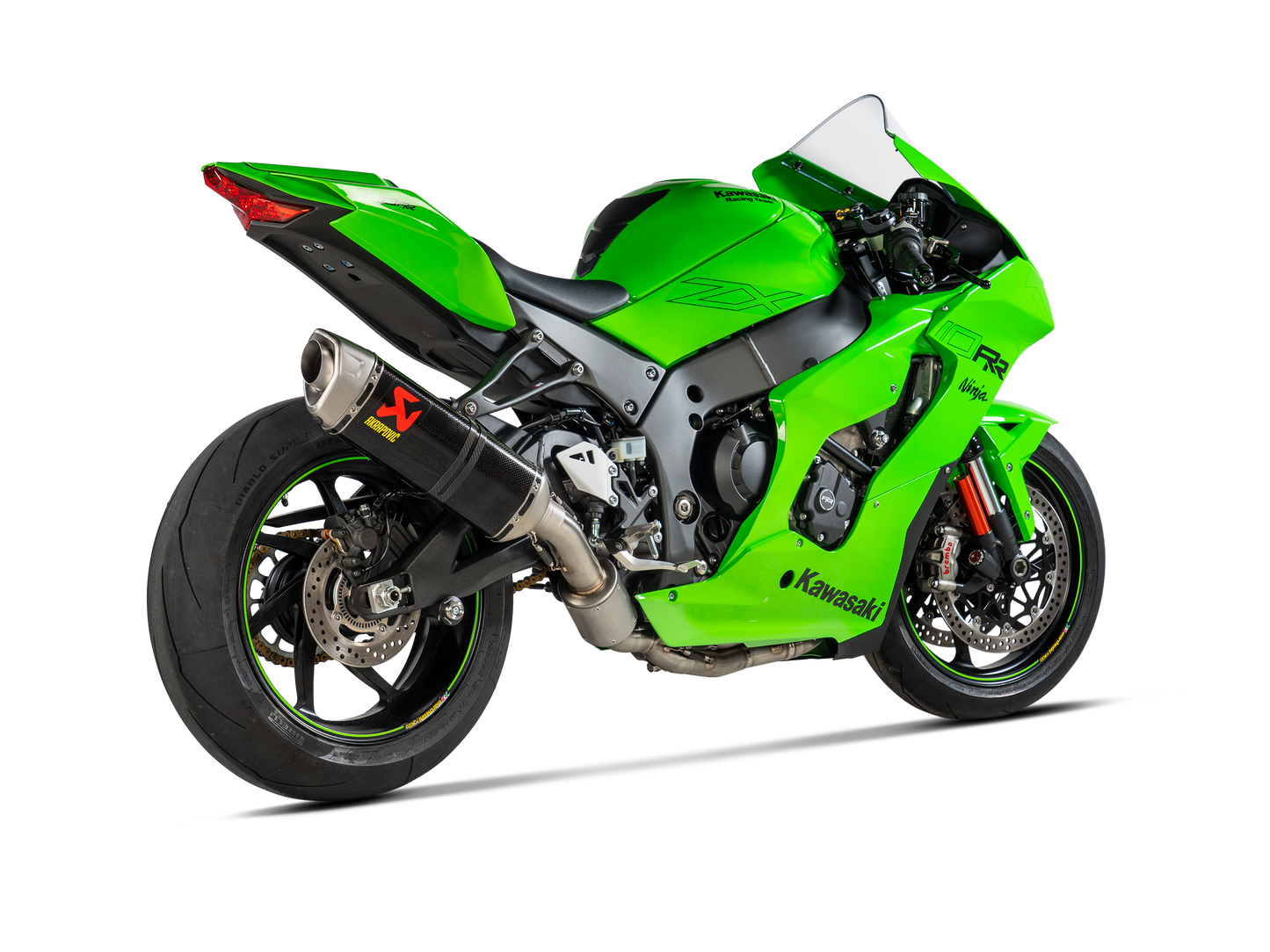 Optionele Akrapovič Uitlaat Accessoires - Kawasaki Ninja ZX-10R 2021-2025 | Ninja ZX-10RR 2021-2025 - Track Day Link Pipe/Collector (SS) - Motor Accessoires